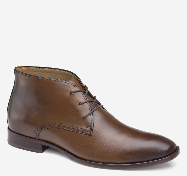 Johnston & Murphy McClain Chukka Stövlar Herr - MörkBruna Stövlar [XW1658439]